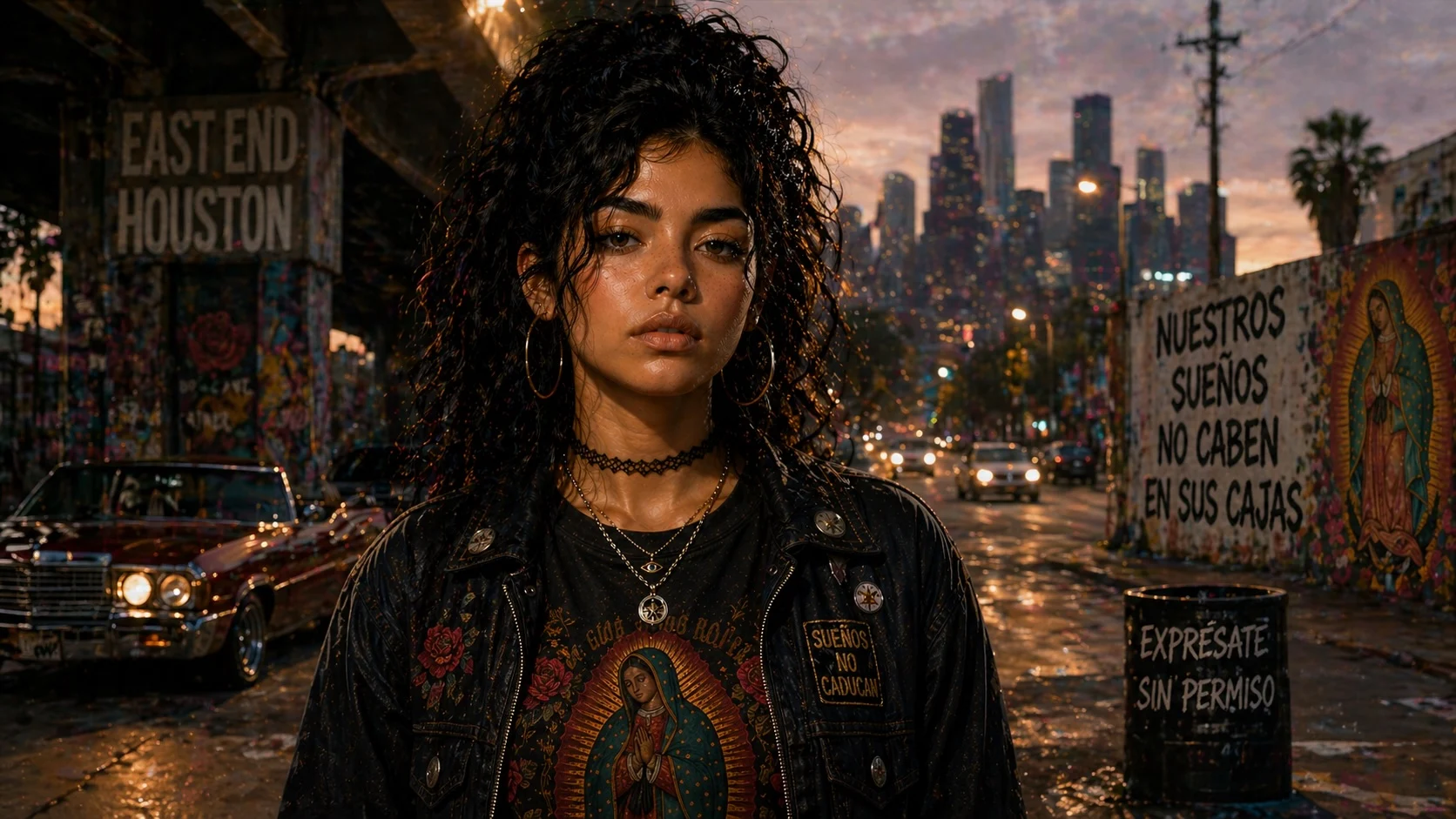 Alita Sanchez in her East End world